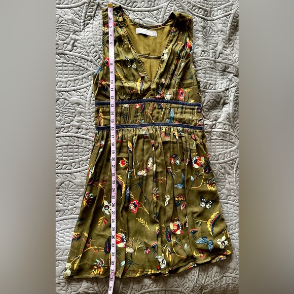 Abercrombie & Fitch Olive Butterfly Dress - Picture 6 of 6